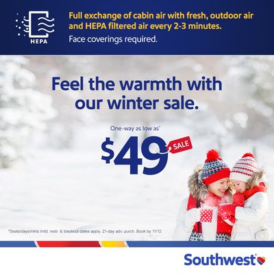 Cool Fares, Warm Places!