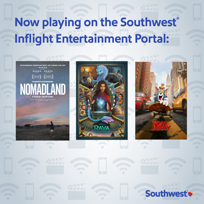 Celebrate Southwest’s 50th Anniversary with June Inflight Entertainment Offerings