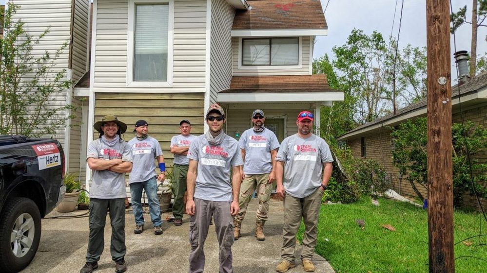 Team Rubicon volunteers, Greyshirts, helping communities pick up the pieces.