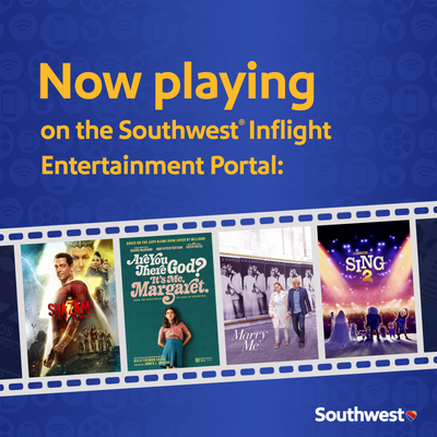 What to Watch on Your Southwest Flight in July