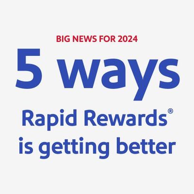 Five More Reasons to Love Rapid Rewards!