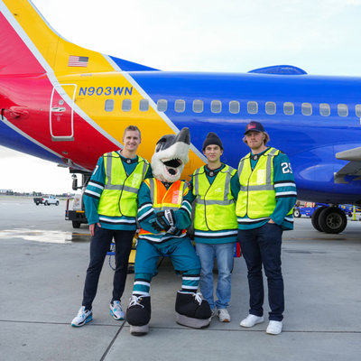 San Jose Sharks Team Up with Southwest Airlines All-Star Employees